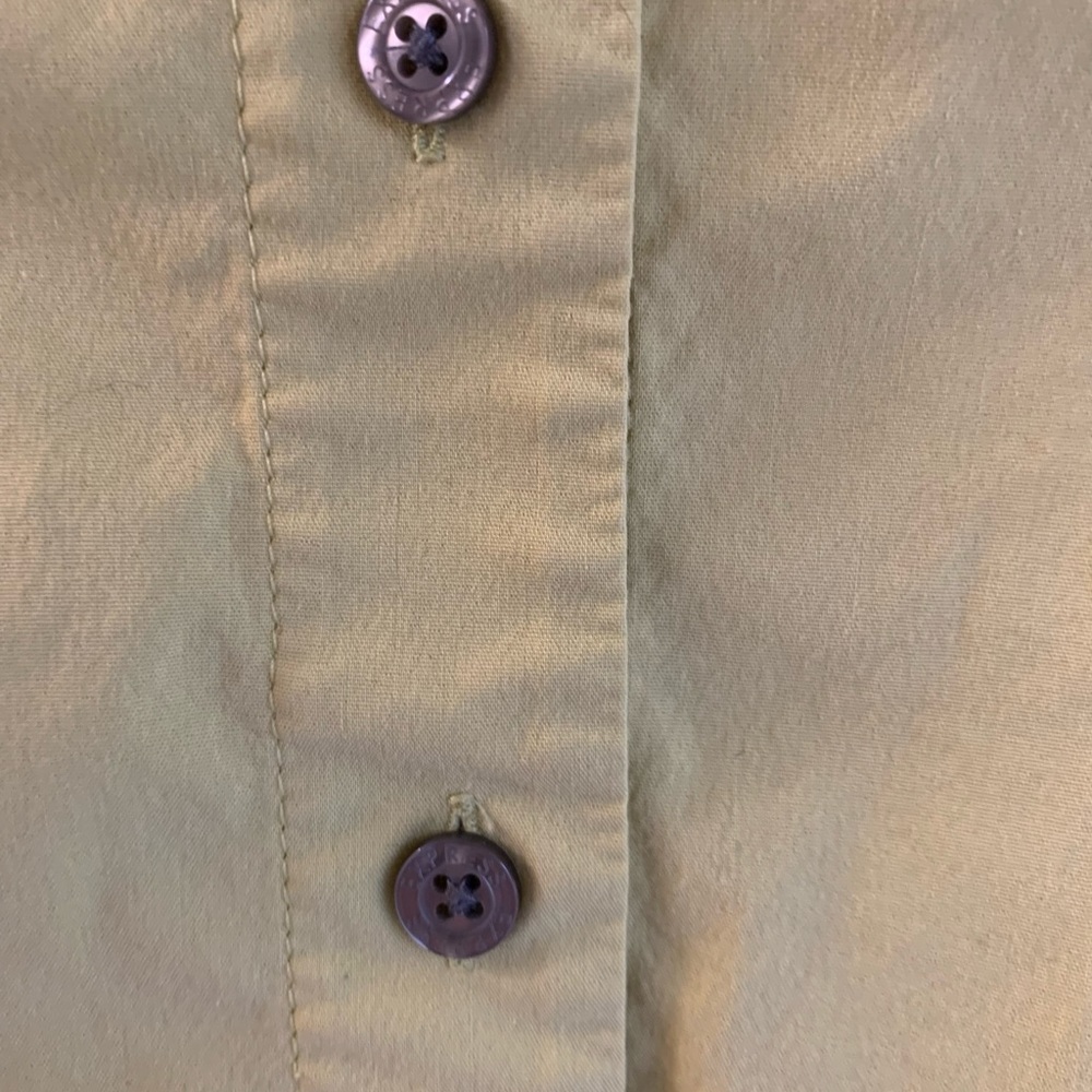 Express Design Studio Lime Green Button-Down Shirt - image 2